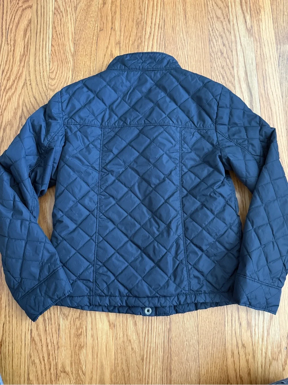 GAP blue quilted warm winter jacket M 8